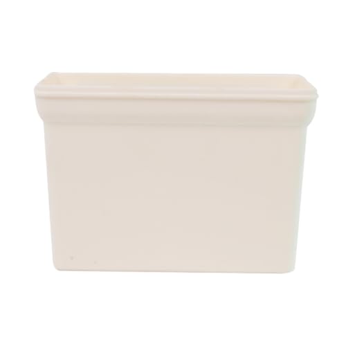 LIXSAZSE Magnetischer Markierungshalter Praktische Mehrzweck Kreidebox mit Behältern Zuverlässige Markierungshalter Aufbewahrungsbehälter, Weiß, Kreideschachtel von LIXSAZSE