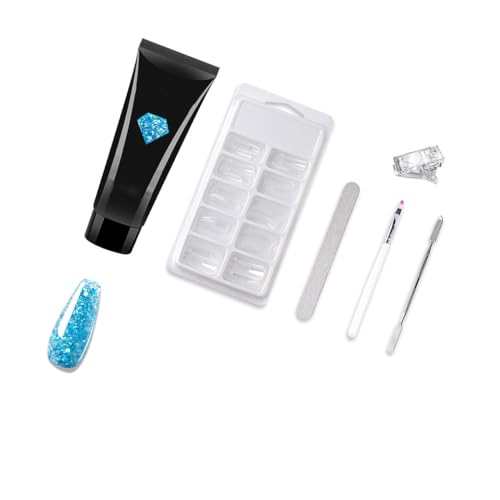 LIXSAZSE Nail Extend Gel Tips Professional Polish Kit Praktische Handmaniküre Werkzeuge Home Anfänger Kinder Erwachsene Make up , Typ4 von LIXSAZSE