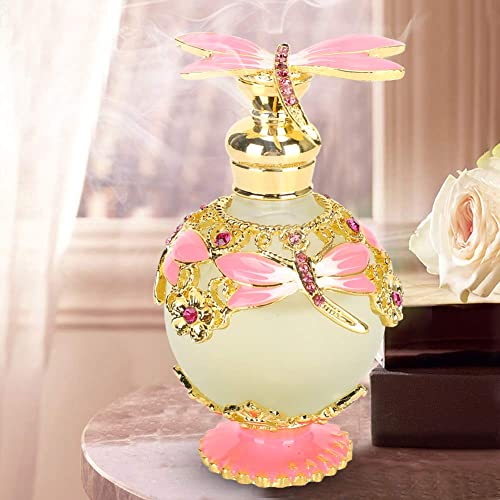 LIYJTK Arabische Parfums für Frauen Muslimisches Eau de Parfum Toilette Halal Dubai Retro Damendüfte Konzentriertes Langanhaltendes Parfüm Öle Blumenparfums Arabes De Mujer für Frauen 0.8oz von LIYJTK