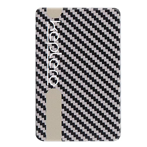 LIYJTK Carbon -Faserkarte Halter tragbarer multifunktionaler Brieftasche Reise im Freien Aluminium -Kunststoffstreifen im Freien (XBD222) von LIYJTK