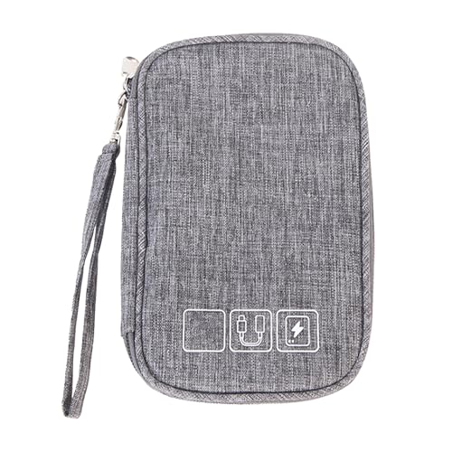 LIYJTK Elektronisches Zubehör Bag Multifunktionales Reisen Digitaler Organizer Speicher Beutel Kabel Earphone Power Bank von LIYJTK