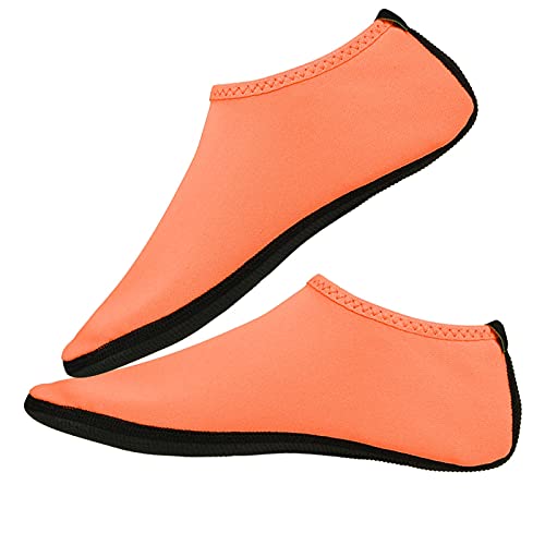 LIYJTK Unisex atmungsaktive Hautschuhe für Strandschwimmsportarten perfekte Pflege Gute Gesundheitselastizität Nicht-Schlupf (M) von LIYJTK