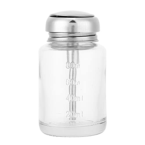 Professioneller Nail-Art-Entferner-Spender, Gel-Nagellack-Entferner, Leerer Behälter, Maniküre-Zubehör Für Nagellack Und Make-up-Entferner(Flasche drücken) von LIYJTK