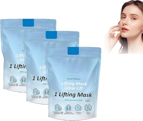 Doppelkinn-Lifting-Maske, Feuchtigkeitsspendende V-Linien-Lifting-Maske, Kinnstraffende Gesichtsschlanker-Maske, Doppelkinn-Eliminator für Frauen Doppelkinn-Lifting-Maske, Feuchtigkeitsspendende V-Linien-Lifting-Maske, Kinnstraffende Gesichtsschlanker-Maske, Doppelkinn-Eliminator für Frauen von LIZAOZHANG