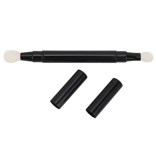 Einziehbarer doppelseitiger Augen-Make-up-Pinsel, Lidschatten-Applikatorpinsel, tragbarer Lippenpinsel, Concealer-Pinsel, zum Verblenden, Definieren, Verwischen, Schattieren. von LIZEALUCKY