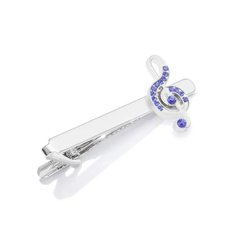 Krawattennadeln FüR Herren Krawattenverschluss Hochzeit Schmuck Krawattenklammer Hemd Herren Krawatte Schnalle Musiknote Krawattenklammer von LIZHAYG