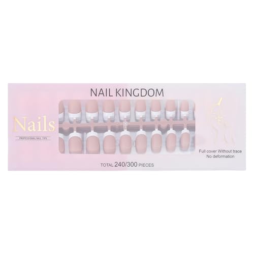 240 Stück Kurze Künstliche Nägel Mit Französischer Spitze Vollständig Abdeckende Nägel Zum Aufkleben Tragbare Nägel Zum Aufdrücken Für Frauen Und Mädchen 240 Stück Kurze Künstliche Nägel Mit Französischer Spitze Vollständig Abdeckende Nägel Zum Aufkleben Tragbare Nägel Zum Aufdrücken Für Frauen Und Mädchen von LIbgiubhy