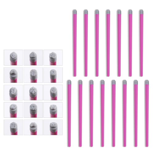 4/6/10/15 Stück/Set Nägel Stempel Stift Nägel Kunst Stempel Stift Set Nägel Kunst Punktierwerkzeug Nägel Kunst Stift Set für Frauen und Mädchen von LIbgiubhy