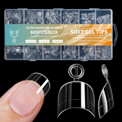 600x Kurze Halbe Abdeckungsspitzen Acrylnägel Tipps Künstliche Nägel Tipps Weiche Gele Tipps Klare Nägel Tipps Zum Aufdrücken Der Nägel Für Frauen 600x Kurze Halbe Abdeckungsspitzen Acrylnägel Tipps Künstliche Nägel Tipps Weiche Gele Tipps Klare Nägel Tipps Zum Aufdrücken Der Nägel Für Frauen von LIbgiubhy