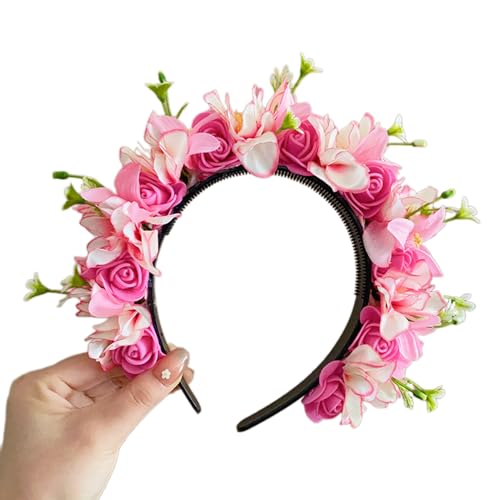 Blumengirlanden, Haarkranz, Blumenstirnbänder, Damen, Braut, Blume für Verkauf, Markt, Blumenstirnbänder von LIbgiubhy