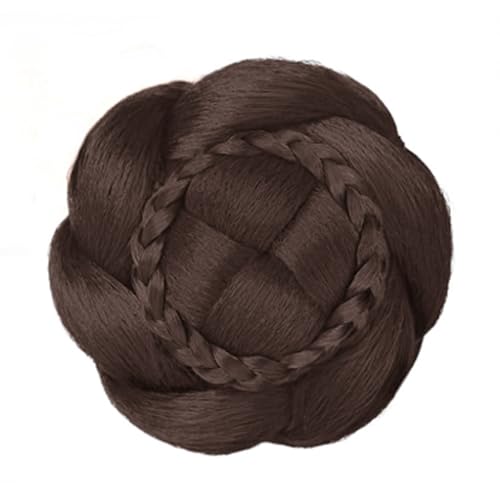 Elegante Haarbrötchen Perücken Bequeme Tänzer Haare Bedeckt Stilvolle Haarstücke Für Tägliche Pendeldaten Und Partys von LIbgiubhy