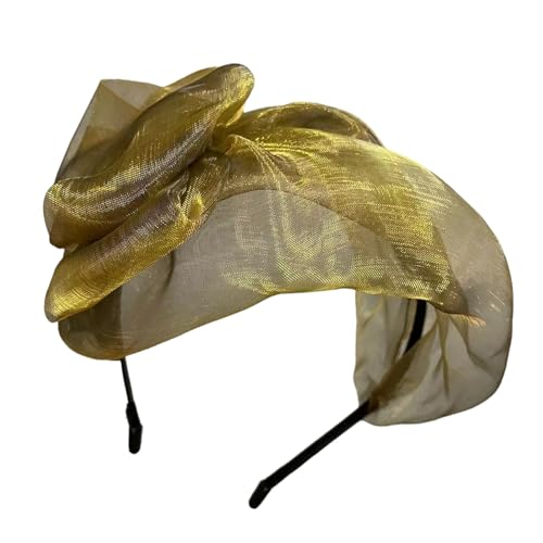 Elegantes Mesh Bowknot Stirnband Nonslip Süßes Ballett Haarband Für Cocktailparty Und Formeller Anlass Elegantes Mesh Bowknot Stirnband Nonslip Süßes Ballett Haarband Für Cocktailparty Und Formeller Anlass von LIbgiubhy