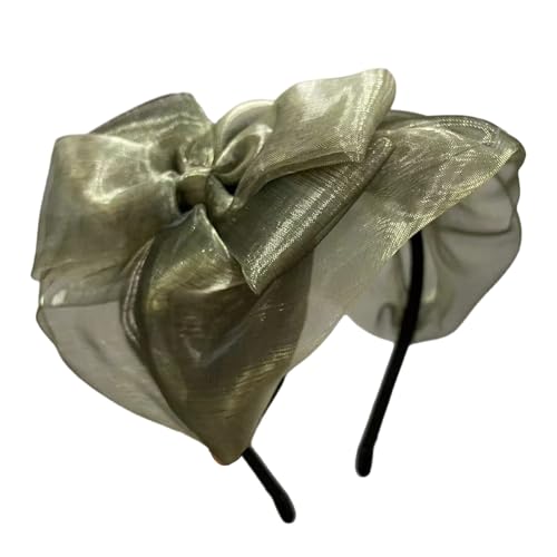 Elegantes Mesh Bowknot Stirnband Nonslip Süßes Ballett Haarband Für Cocktailparty Und Formeller Anlass Elegantes Mesh Bowknot Stirnband Nonslip Süßes Ballett Haarband Für Cocktailparty Und Formeller Anlass von LIbgiubhy