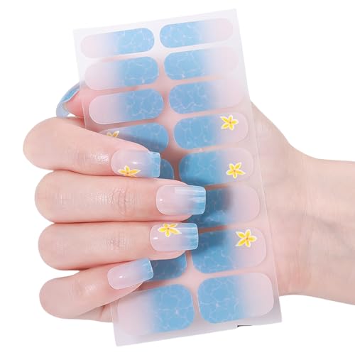 Fashion Gels Nails Wraps Glossy Gels Nails Sticker French Tip Gels Nails Strips Nails Art Decortions Maniküre Supplies von LIbgiubhy