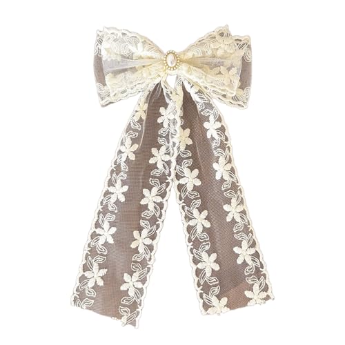 Flache Haarspange für Mädchen, Kristall-Ornamente, Balletcore für Frauen, Mädchen, Strauß, große Schleifen, süßes Balletcore von LIbgiubhy