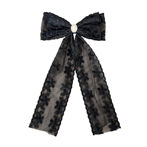 Flache Haarspange für Mädchen, Kristall-Ornamente, Balletcore für Frauen, Mädchen, Strauß, große Schleifen, süßes Balletcore von LIbgiubhy