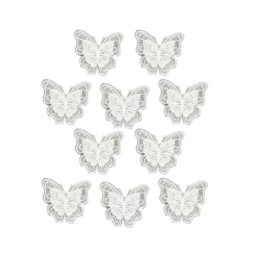 Haarspangen mit Schmetterlingsschleife und Spitze, handgefertigt, Haar-Accessoire, schöne Haarspangen von LIbgiubhy