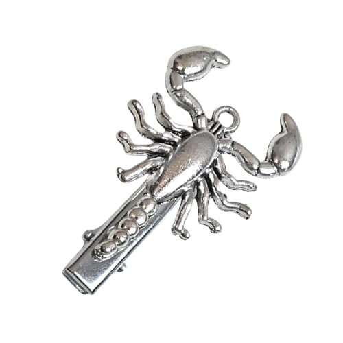 Halloween-Skorpions-Haarspange für Damen, Haarspangen, langlebig, Legierung, Haarspange für Party-Enthusiasten von LIbgiubhy