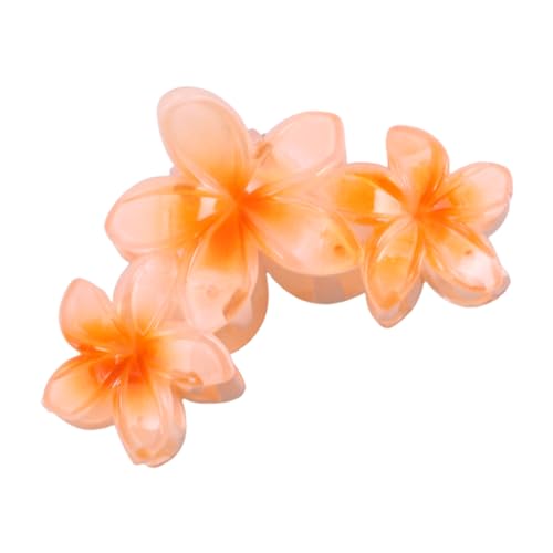 Internet Prominente Pferdeschwanz-Haarklammer mit bunten Blumenformen, für Damen, Teenager, Zöpfe, Pferdeschwanz von LIbgiubhy