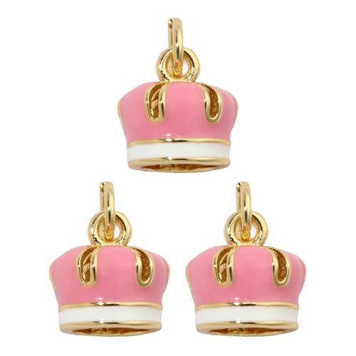 LIbgiubhy Eisportionierer, 3 Stück, Eiscreme-Anhänger, vergoldeter Schmuck für Damen, Herz-Halskette und Pilz-Halskette von LIbgiubhy
