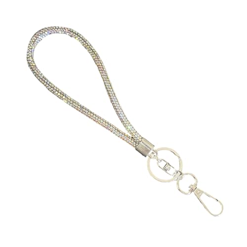 LIbgiubhy Glitzernde Strasssteine ​​Kristall Telefon Lanyard Crossbody Kette Für Mobiltelefone Modisches Accessoire Für Frauen von LIbgiubhy
