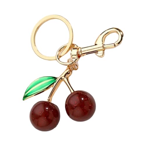 LIbgiubhy Handgefertigter Kirschenharzanhänger Mit Stilvollem Leopardenmuster Keyrings Ideal Für Partys Und Besondere Anlässe von LIbgiubhy