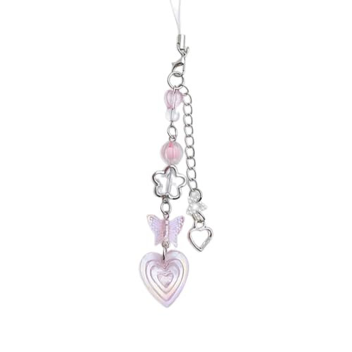 LIbgiubhy Handy-Anhänger, modischer Handy-Anhänger, stilvolles Schlüsselband, tragbarer Schlüsselanhänger, Kartenbuch, Anhänger für Mädchen und Frauen LIbgiubhy Handy-Anhänger, modischer Handy-Anhänger, stilvolles Schlüsselband, tragbarer Schlüsselanhänger, Kartenbuch, Anhänger für Mädchen und Frauen von LIbgiubhy