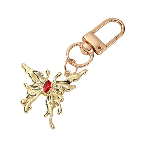 LIbgiubhy Harz Butterfly Key Empfindlicher Schlüsselbund Stilvoller Und Tragbarer Keyring Fashion Ornament Einzigartiger Tasche Charme Für Frauen von LIbgiubhy