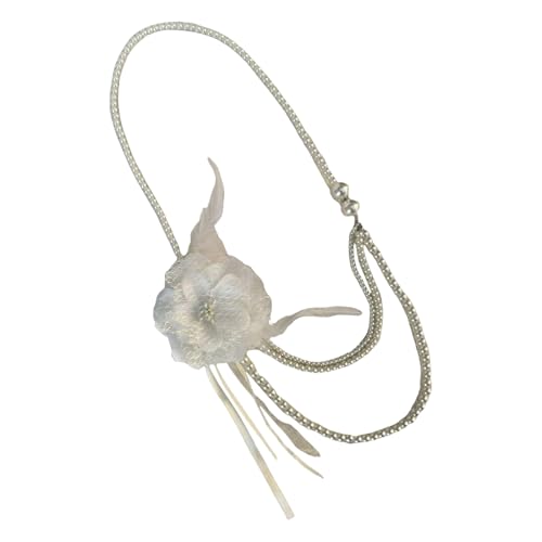 LIbgiubhy Mehrstufige Imitationsperlenhalskette in eleganten Stilen, Dekoration für trendige Frauen, suchen unverwechselbare Look-Stile von LIbgiubhy