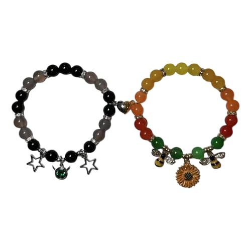 LIbgiubhy Mode Bänder Mit Magnetischem Herzpaar Und Verbindung Für Paare Für Paare Und Besondere Anlässe Täglich Verwendet von LIbgiubhy