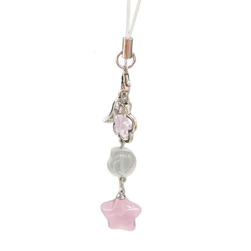 LIbgiubhy Moderne Jelly Star Keychain Charm Anhängerdesigns Für Stile Individuen Suchen Unverwechselbare Mode Accessoire Outfits von LIbgiubhy