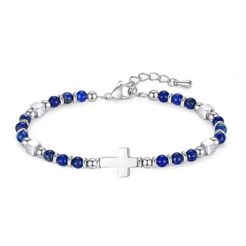 LIbgiubhy Naturstein Armband Handgelenk Schmuck Stein Handgelenk Kette Religiöses Perlen Armband Handschmuck Naturalbarmband LIbgiubhy Naturstein Armband Handgelenk Schmuck Stein Handgelenk Kette Religiöses Perlen Armband Handschmuck Naturalbarmband von LIbgiubhy