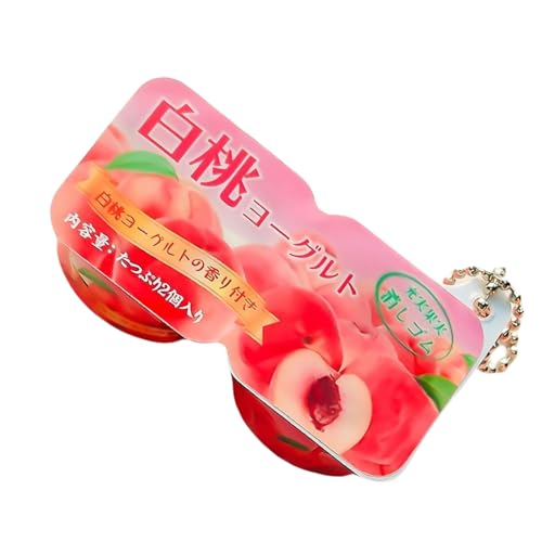 LIbgiubhy Robust Und Realistischer Joghurt Designs Entwerfen Schlüsselbund Charmeanhänger Für Die Dekoration Und Stressreduzierung Täglich Lässigen Gebrauch von LIbgiubhy