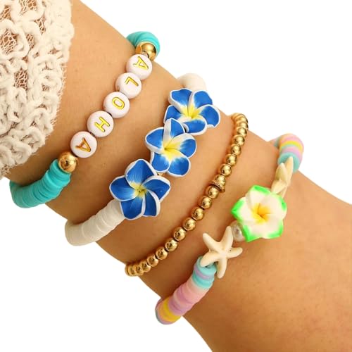 LIbgiubhy Robustes Allergie Resistantes Armband Schmuck Zeigt Und Eierblüten Für Einen Frischstrand Look von LIbgiubhy