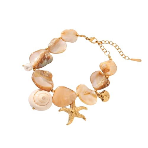 LIbgiubhy Strandschmuck Edelstahl Verstellbare Länge Halskette/Armband Elegante Accessoires Für Ihre Strandzubehör LIbgiubhy Strandschmuck Edelstahl Verstellbare Länge Halskette/Armband Elegante Accessoires Für Ihre Strandzubehör von LIbgiubhy