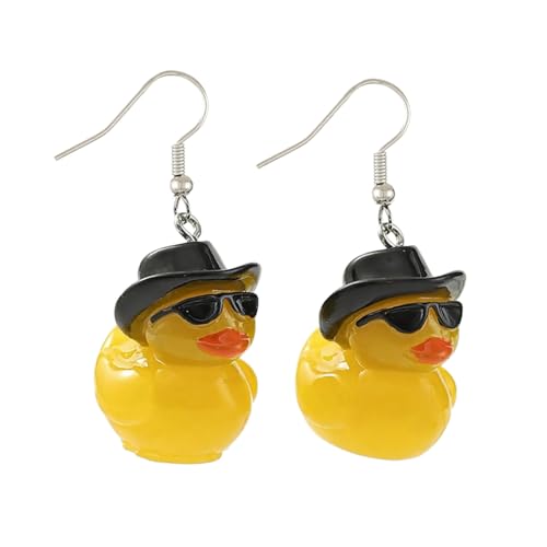 LIbgiubhy Stylish Duck Keychain/Dangle Ohrschstene Spielerische Ente Mit Keyring Accessoire Schöne Entenheize Ohrschstene Schmücken Schmücken von LIbgiubhy