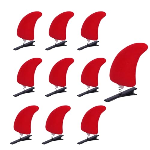 Modische Haarspangen, Cartoon-Horn, Haarnadel-Set für Kinder, lustige 3D-Kopfbedeckung, Halloween, 10 Stück Modische Haarspangen, Cartoon-Horn, Haarnadel-Set für Kinder, lustige 3D-Kopfbedeckung, Halloween, 10 Stück von LIbgiubhy