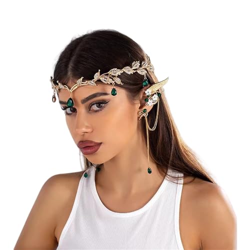 Multifunktionales Haarband Und Ohrclip Set Mit Funkelnden Strasssteinen. Modisches Haarteil Geeignet Für Einen Modischen Look Multifunktionales Haarband Und Ohrclip Set Mit Funkelnden Strasssteinen. Modisches Haarteil Geeignet Für Einen Modischen Look von LIbgiubhy
