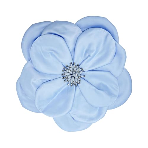 Raffinierte Blumenbrosche Multi Layer Blüten Geleder Stecknadel Stoff Corsage Schmuck Für Party Und Tägliche Verschleiß von LIbgiubhy