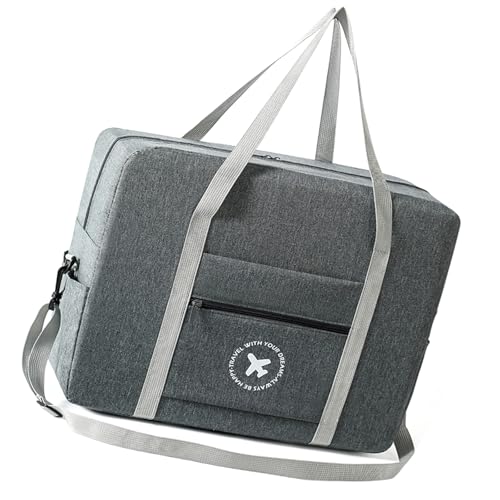 Reisetasche Faltbare Gepäcktasche Wasserdicht Große Tragetasche Mit Trolley Hülle Fluglinien Tasche Für Damen Und Herren Fitnessstudio Über Nacht von LIbgiubhy