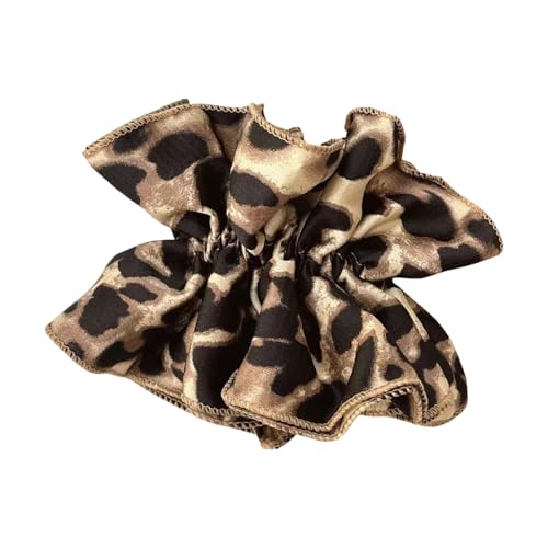 Stylish Leoparden Muster Haare Scrunchie Styling Haarstücke Haarzubehör Zur Verbesserung Ihres Aussehens Bei Jedem Anlass von LIbgiubhy