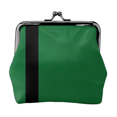 Flagge des Sultanats von Delhi Druck Damen Mikrofaser Leder Kiss Lock Münzbörse Mini Geldbörse für Karten und Lippenstift von LJABCVNN