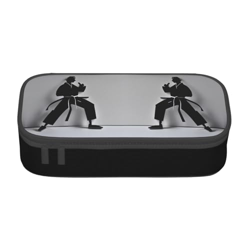 LJABCVNN Beeindruckendes Multifunktions-Federmäppchen mit Karate-Druck, Schreibwaren-Organizer-Box für Damen und Herren LJABCVNN Beeindruckendes Multifunktions-Federmäppchen mit Karate-Druck, Schreibwaren-Organizer-Box für Damen und Herren von LJABCVNN