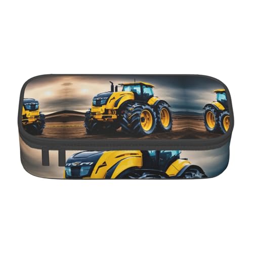 LJABCVNN Company Multifunktionales Federmäppchen mit Traktor-Druck, Schreibwaren-Organizer-Box für Damen und Herren LJABCVNN Company Multifunktionales Federmäppchen mit Traktor-Druck, Schreibwaren-Organizer-Box für Damen und Herren von LJABCVNN