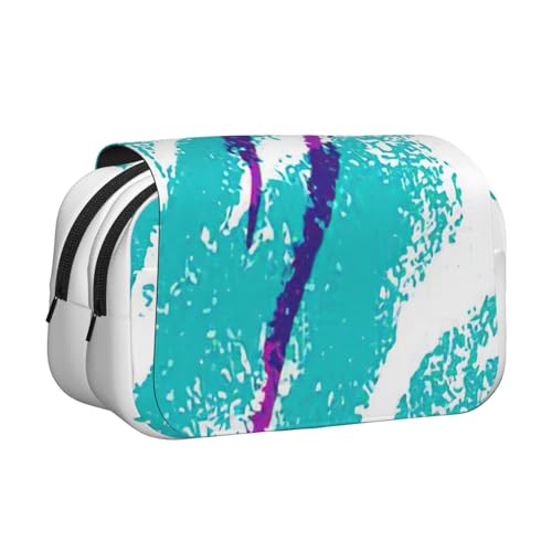 LJABCVNN Federmäppchen mit 2-lagigem Federmäppchen, 2-lagiges Federmäppchen mit Reißverschlusstaschen, für Jungen und Mädchen von LJABCVNN