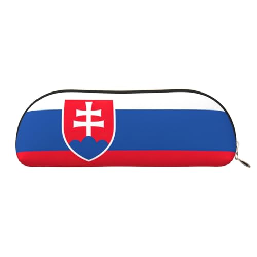LJABCVNN Federmäppchen mit Flagge der Slowakei für Jungen und Mädchen, für Schule, Büro, Reisen, Schulanfang, gold, Einheitsgröße, Koffer von LJABCVNN