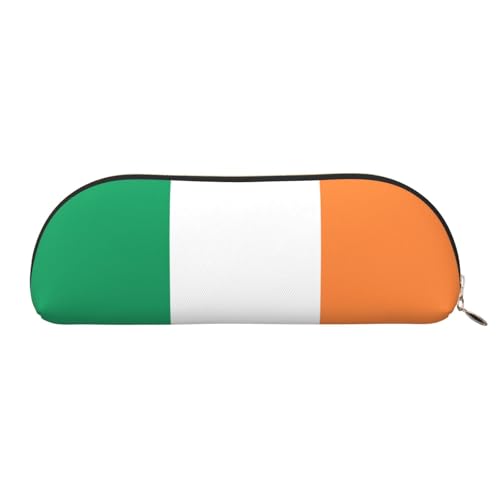 LJABCVNN Federmäppchen mit irischer Flagge, für Jungen und Mädchen, für Schule, Büro, Reisen, Schulanfang, gold, Einheitsgröße, Koffer von LJABCVNN