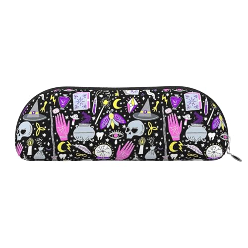 LJABCVNN Magische Hexe Hexerei Bohemian Zeichnung Druck Federmäppchen für Jungen & Mädchen für Schule Büro Reisen Schulanfang Geschenk, silber, Einheitsgröße, Koffer LJABCVNN Magische Hexe Hexerei Bohemian Zeichnung Druck Federmäppchen für Jungen & Mädchen für Schule Büro Reisen Schulanfang Geschenk, silber, Einheitsgröße, Koffer von LJABCVNN