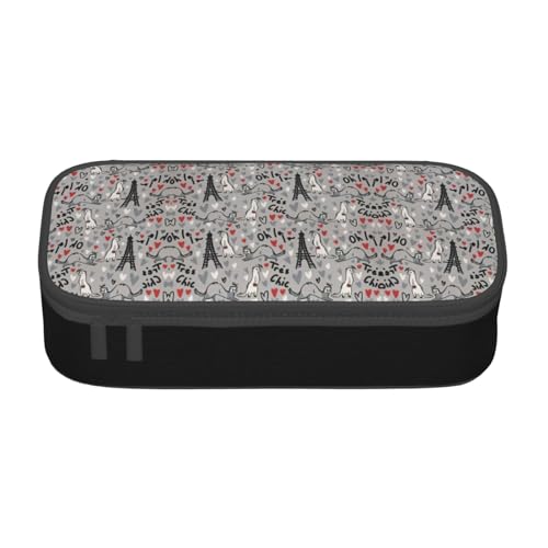 LJABCVNN Multifunktionales Federmäppchen, französisches Modell, Frettchen-Druck, Schreibwaren-Organizer, Box für Damen und Herren LJABCVNN Multifunktionales Federmäppchen, französisches Modell, Frettchen-Druck, Schreibwaren-Organizer, Box für Damen und Herren von LJABCVNN