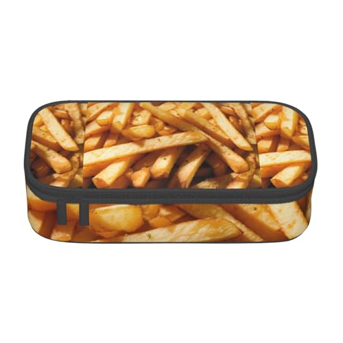 LJABCVNN Multifunktionales Federmäppchen mit Fast Food-Druck, Schreibwaren-Organizer-Box für Damen und Herren LJABCVNN Multifunktionales Federmäppchen mit Fast Food-Druck, Schreibwaren-Organizer-Box für Damen und Herren von LJABCVNN